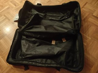 Trolley Bolsa viaje , Hunter 70L Negro Nuevo