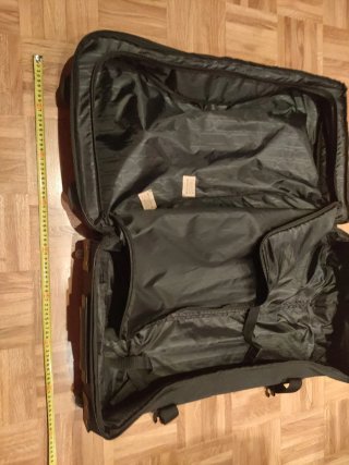 Trolley Bolsa viaje , Hunter 70L Negro Nuevo