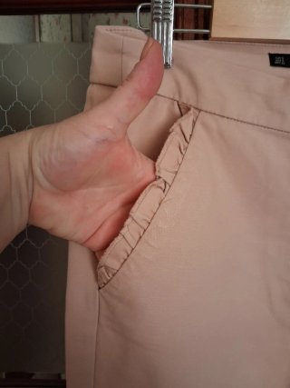 Pantaloni Zara donna rosa