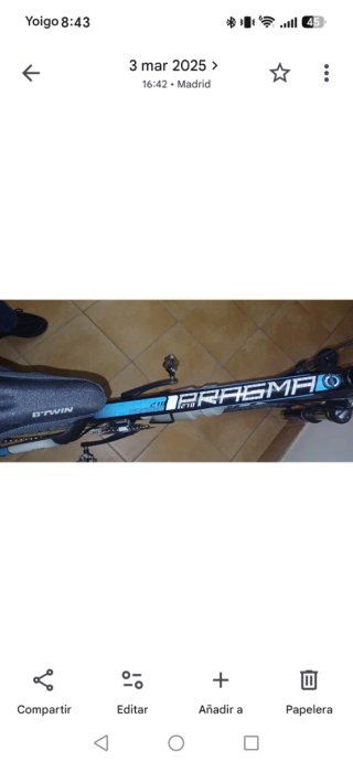 Bicicleta MTB Coluer Pragma,talla S,13,8-14,2 kg