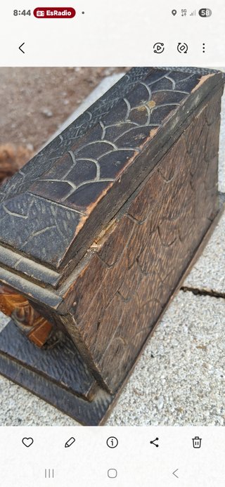 ANTIGUA tienda embutidos madera con cajón secteto