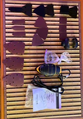 NUEVA! lijadora mouse 4 en 1, 180W incluye extras