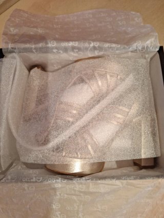 Sandalias Ezzio Beige y Doradas
