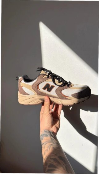 New Balance 530 Talla 37 Beige/Marrón