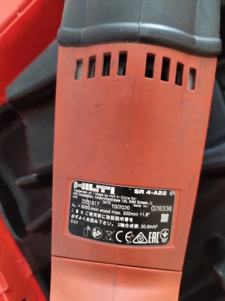 Sierra sable Hilti SR4