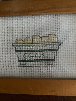 Coppia Quadretti Cucina Uova e Zucchero/Latte