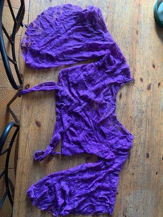 Conjunto 4 piezas danza oriental TS