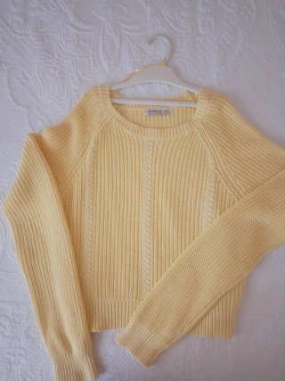 Jersey Stradivarius Amarillo Talla XS