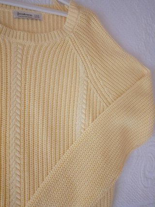 Jersey Stradivarius Amarillo Talla XS