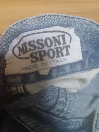 Gonna jeans vintage Missoni Sport