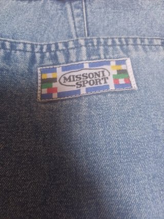 Gonna jeans vintage Missoni Sport