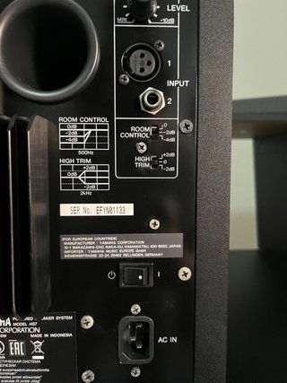 Pareja Monitores Yamaha HS7
