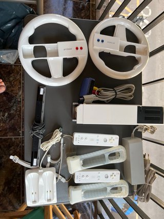 Consola Nintendo Wii Blanca + Accesorios