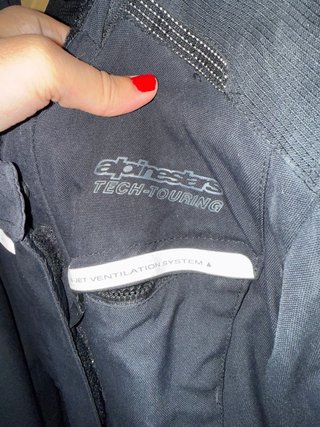 Chaqueta Moto Mujer Alpinestars Negra talla M