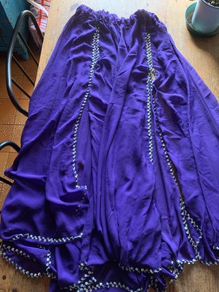 Conjunto falda larga y top danza oriental TS