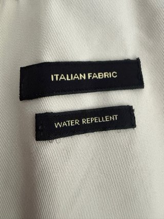 Gabardina Massimo Dutti Beige Elegante