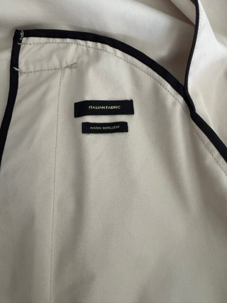 Gabardina Massimo Dutti Beige Elegante