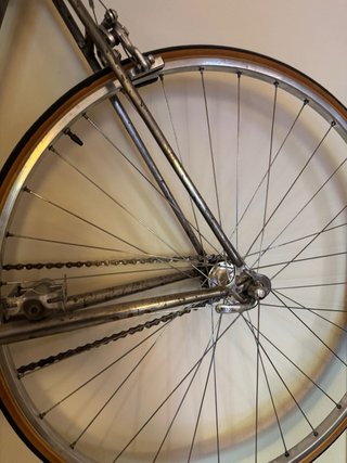Bicicleta de colección restaurada