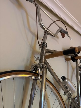 Bicicleta de colección restaurada