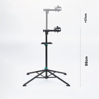 Soporte Taller Bicicleta Easywork III Negro Plegable