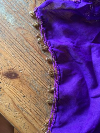 Pañuelo danza oriental morado