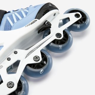 Patines Línea Niños Oxelo Ajustable 4 tallas Fit 5 azul