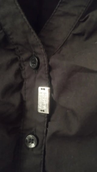 Camicia donna Motivi nera