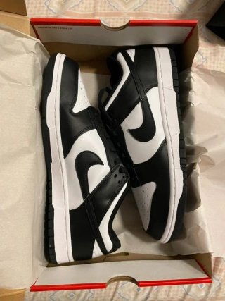 Nike Dunk Low Black White Talla 36