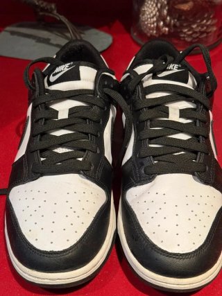 Nike Dunk Low Black White Talla 40.5