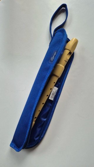 Flauta Hohner con portaflautas