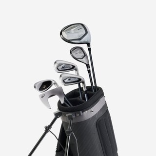 Media serie golf 6 palos de grafito diestro + bolsa