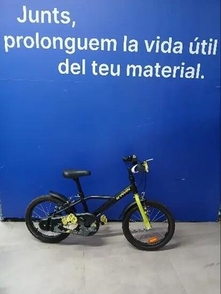 Bicicleta infantil Btwin Dark hero 500 16"