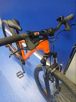Bicicleta Niños MTB EXPL 500 9-12 Años Naranja 26"