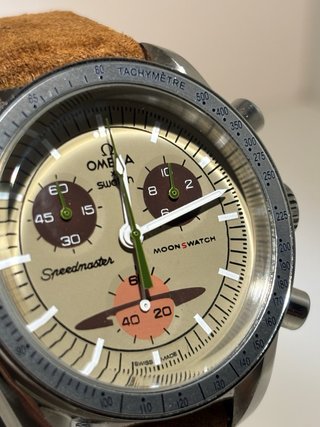 Omega x Swatch Moonwatch Beige 42mm – Mod Metal