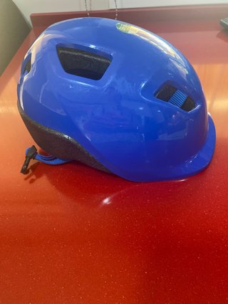 Casco B-Twin niño azul 53-56 cm