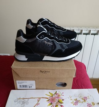 Zapatillas Pepe Jeans Negras Talla 37 de 89.90€