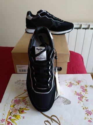 Zapatillas Pepe Jeans Negras Talla 37 de 89.90€