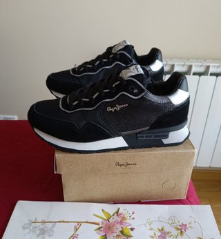 Zapatillas Pepe Jeans Negras Talla 37 de 89.90€