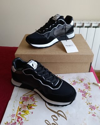 Zapatillas Pepe Jeans Negras Talla 37 de 89.90€