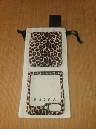 Funda BURGA Z Flip 5 Leopardo