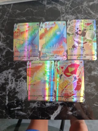 Cartas Pokémon VMAX Rainbow Rare