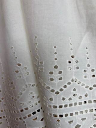Camisa Only palabra de honor blanca