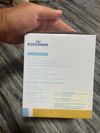 Calienta biberones Eccomum