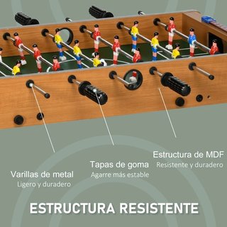 Futbolín de mesa para niños