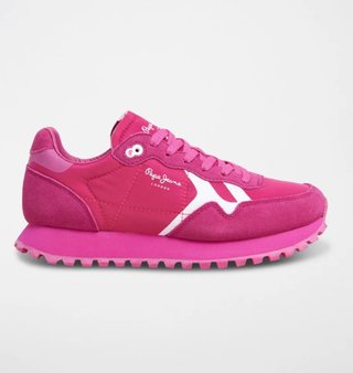 Zapatillas Pepe Jeans Fucsia Piel Talla 37 de 85€