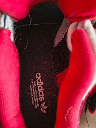 Zapatillas Adidas Mujer Talla 38 Beige/Rojo