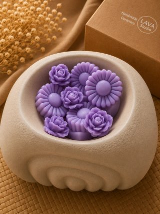 Wax melt 100g flor de violeta