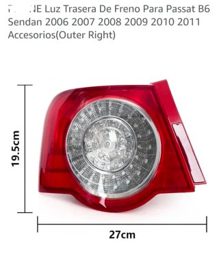 Faro trasero coche Passat