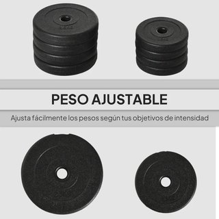 Juego Mancuernas Ajustables