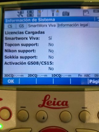 Leica GS12 GPS + Controladora CS15
